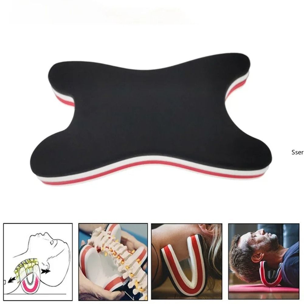 Neck Traction Pillow - 목 지지대 목 스트레칭 베개 정형외과용