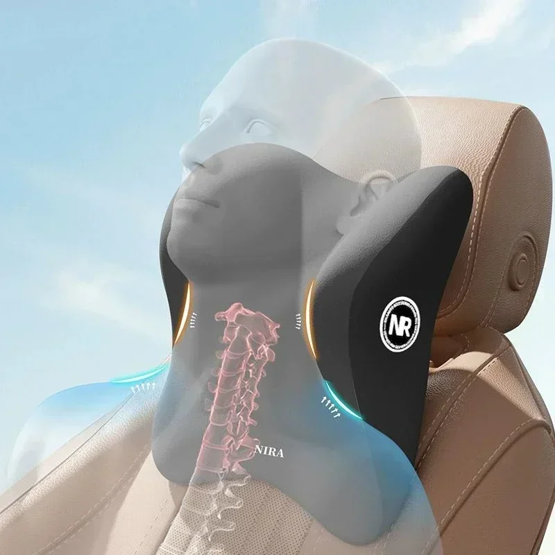 신형 자동차 요추 지지 베개 메모리 폼 자동차 목 베개 - Neck Traction Pillow 리뷰 및 가격