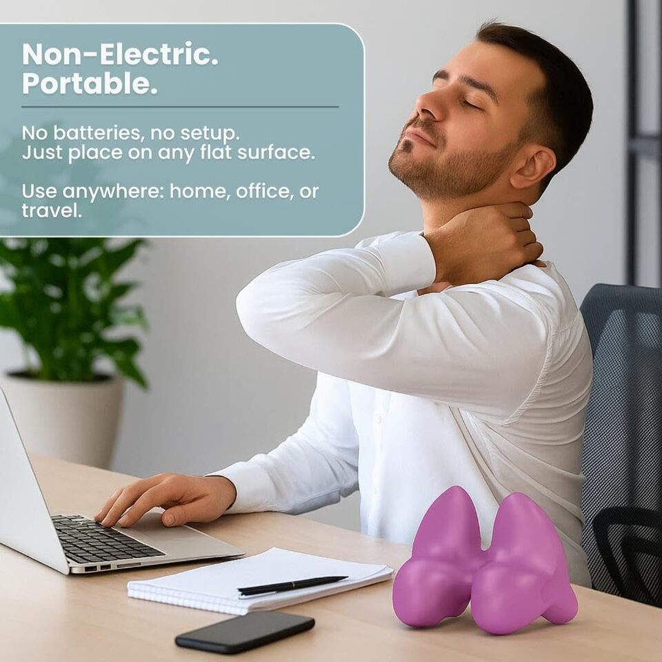 목과 어깨 이완 장치, 턱관절통 완화 및 경추 정렬을  - Neck Traction Pillow 리뷰 및 가격