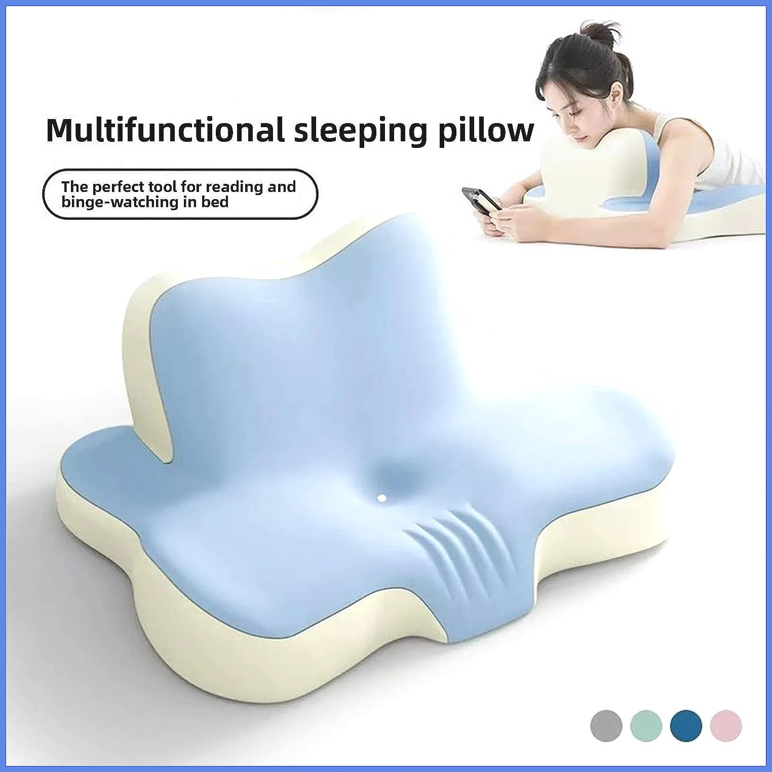 딥 슬립 메모리폼 베개, 인체공학적 경추 지지 베개 ( - Neck Traction Pillow 리뷰 및 가격